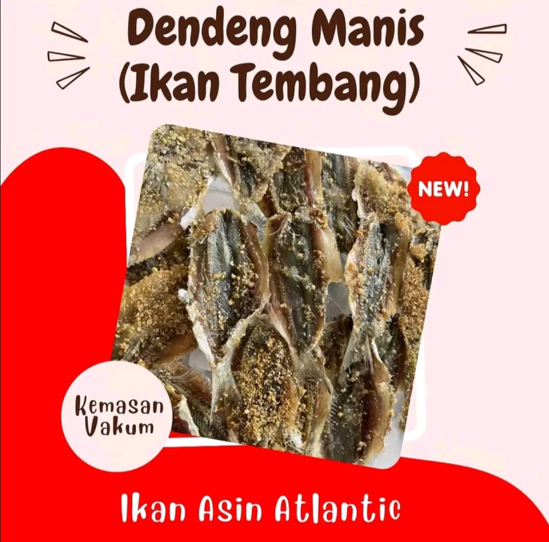 Ikan Dendeng Manis Kemasan Vakum 100-500 Gram
