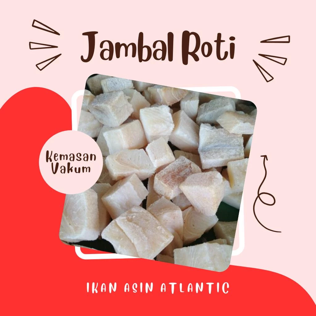 Ikan Asin Jambal Roti Kemasan Vakum 100-500 Gram