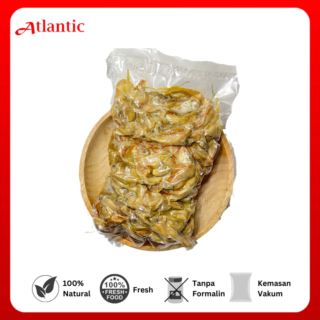 Ikan Asin Bulu Ayam Asin Kemasan Vakum 100-500 Gram 2