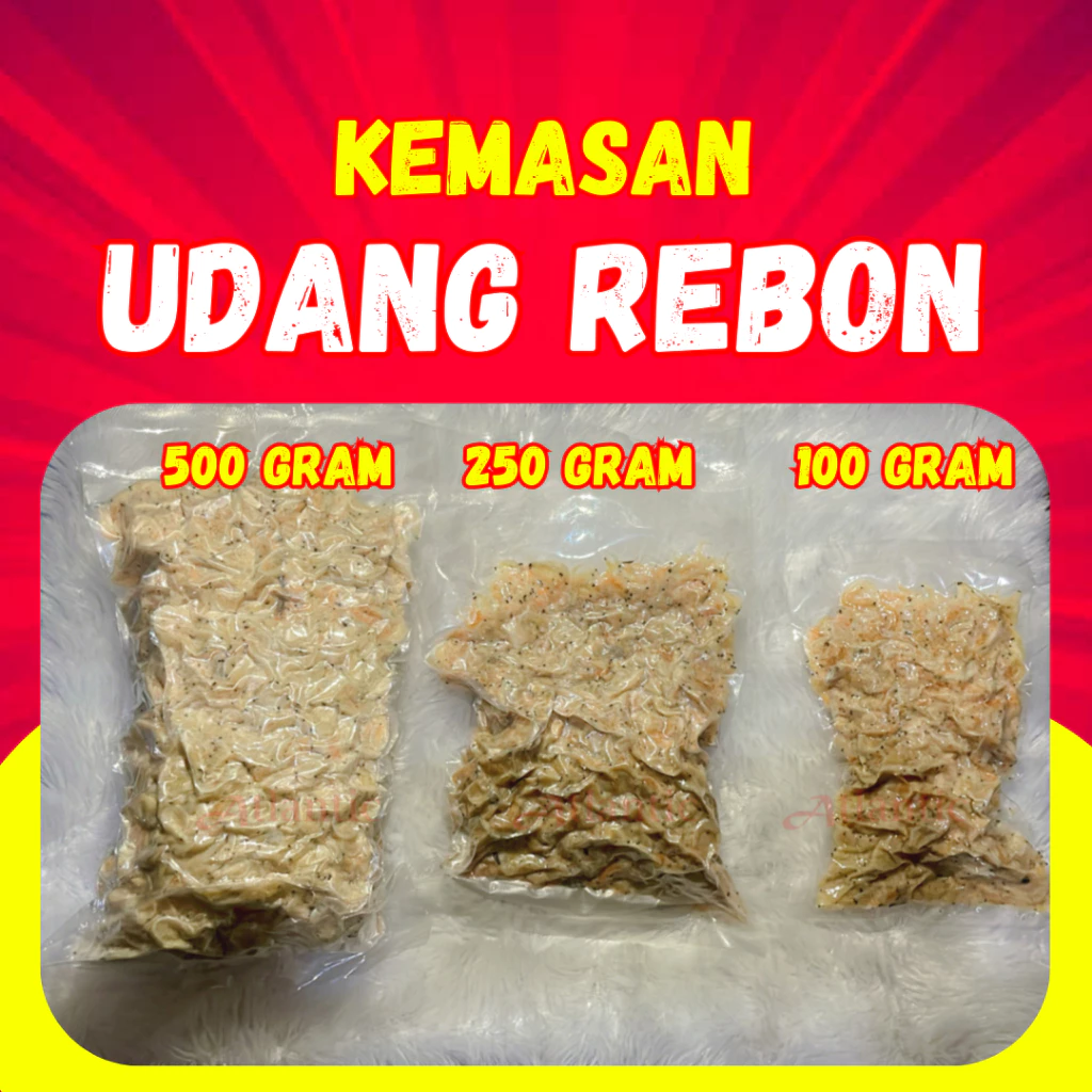 Udang Rebon Asin Kemasan Vakum 100-500 Gram 2